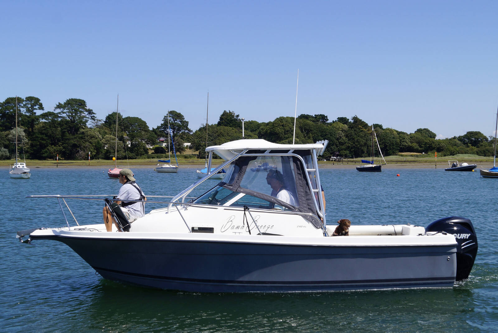 Bayliner Trophy 2102 walkaround — photo 1