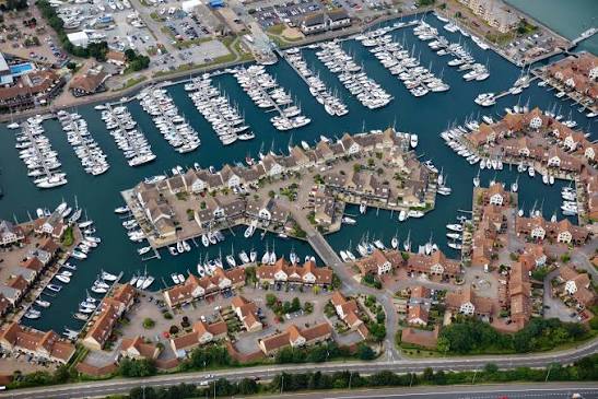 Port Solent Marina in Portsmouth, Hampshire