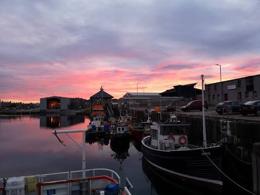 Buckie Harbour Marina in Buckie, Moray