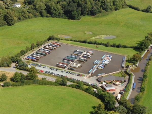 Blackwater Meadow Marina in Ellesmere, Shropshire