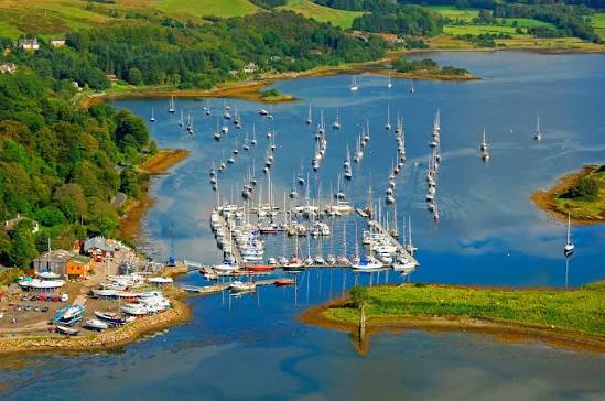Ardfern Yacht Centre in Lochgilphead, Argyll and Bute