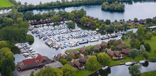 Buckden Waterside & Marina in St Neots, Cambridgeshire
