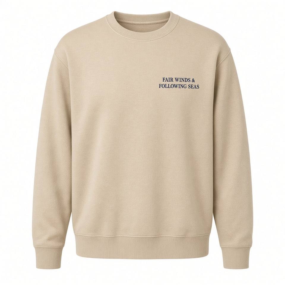 Fair Winds & Following Seas Sweatshirt – Desert Dust