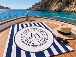 Jack & Anchor Beach Towel, image 2