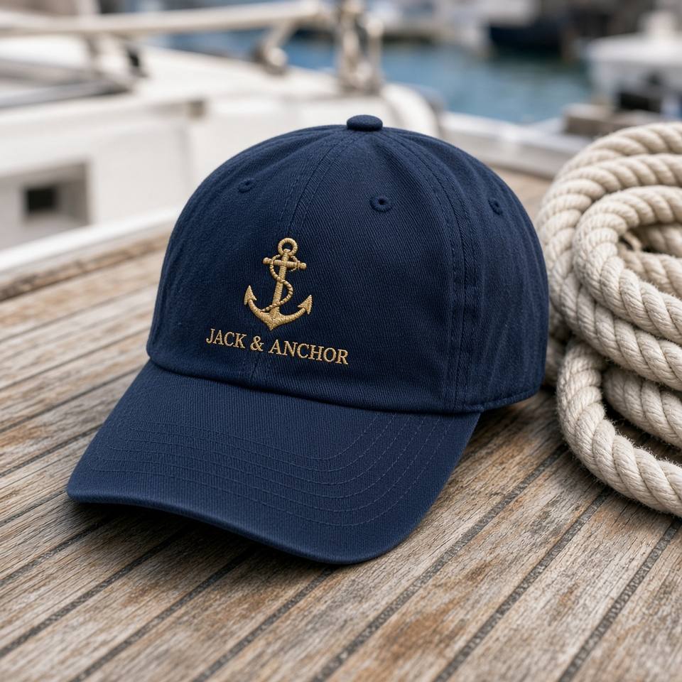 Anchor Cap – Navy