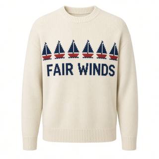 Fair Winds Sailboat Relaxed Jumper, image 1