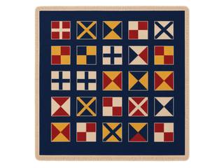 Signal Flags Throw Blanket, image 1