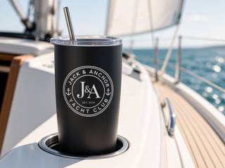 Crest Tumbler – Black, image 2