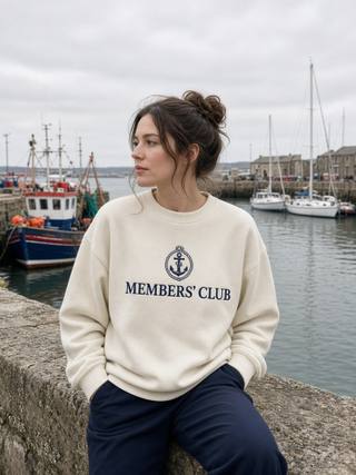 Members' Club Sweatshirt – Bone, image 2