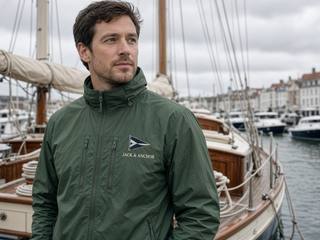 Burgee Windbreaker – Forest Green, image 2