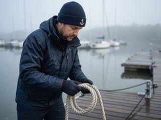 Anchor Beanie – Navy, image 2