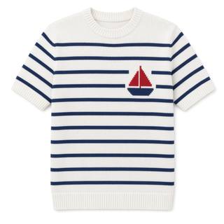 Breton Sailboat Knitted T-Shirt, image 1