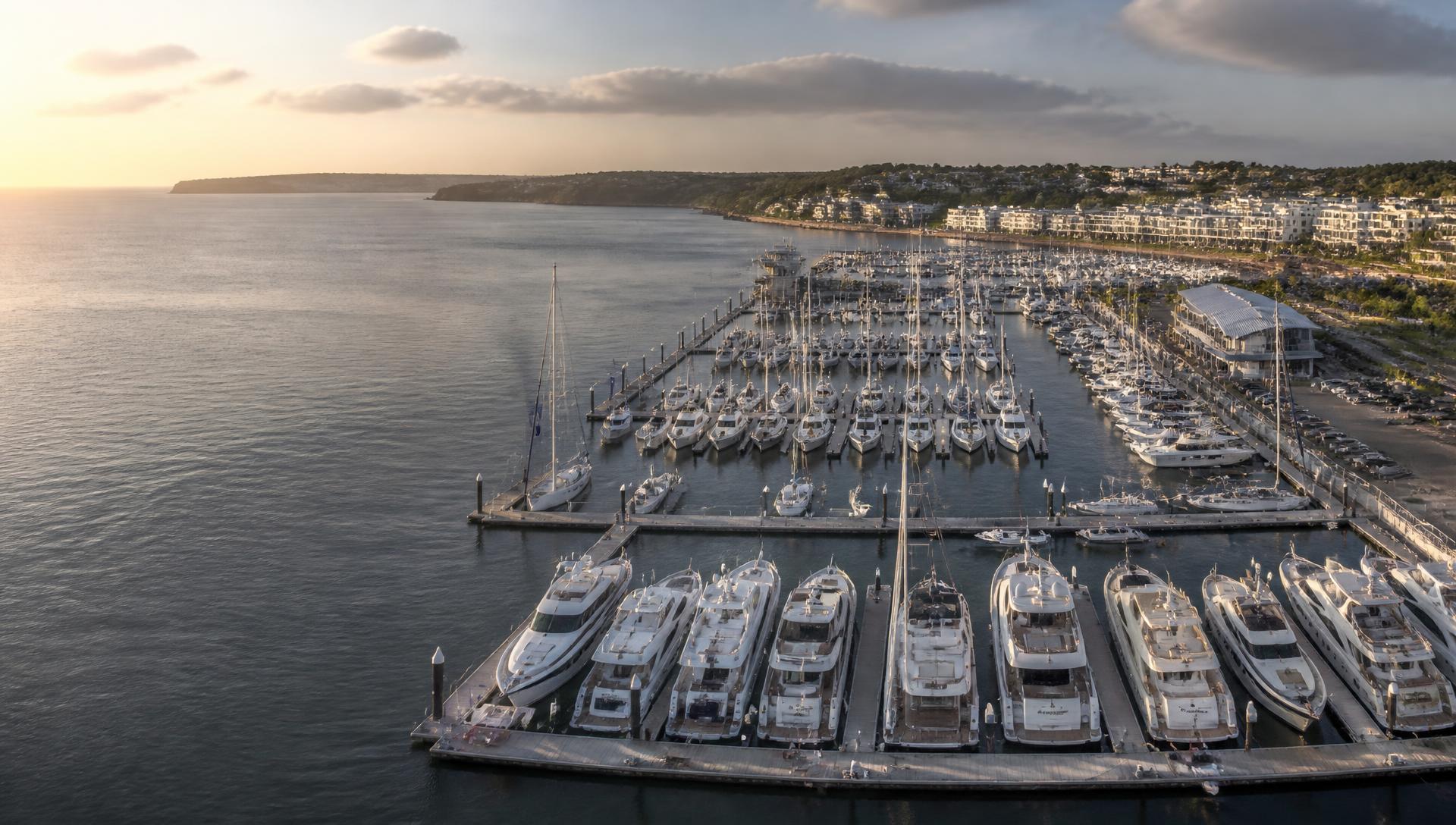 Buckler's Hard Yacht Harbour in Beaulieu, Hampshire